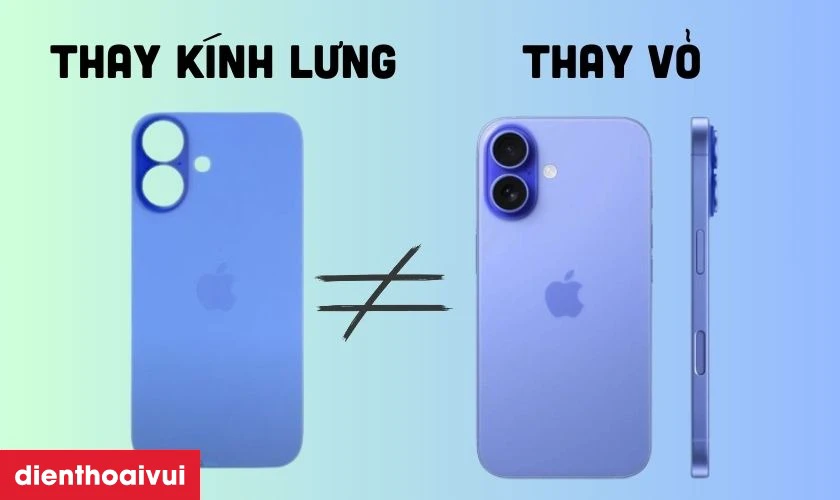 Thay vỏ tối ưu chi phí, giữ lại vỏ gốc cho iPhone 16