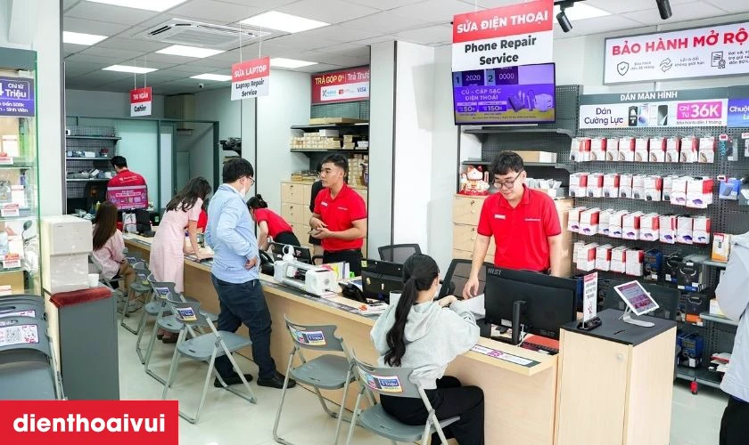 Thay vỏ iPhone 16 chính hãng lấy liền giá tốt đến ngay Điện Thoại Vui
