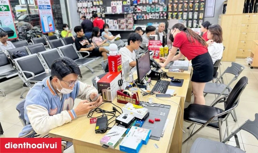 Dịch vụ thay vỏ khung sườn iPhone 14 Plus 5G chính hãng, lấy liền tại Điện Thoại Vui