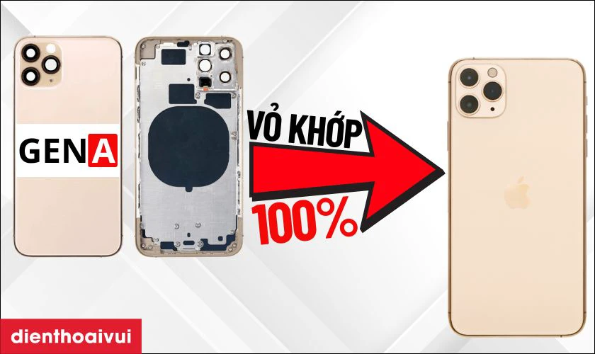 Ưu điểm nổi bật của vỏ GENA chính hãng thay cho iPhone 11 Pro Max