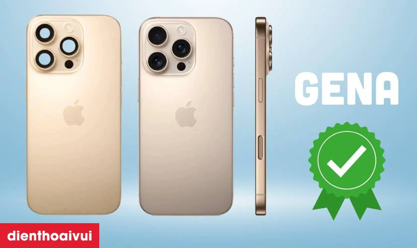 Thay vỏ iPhone 16 Pro chính hãng GENA