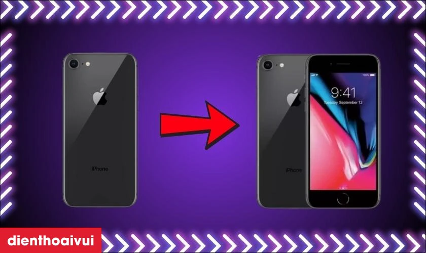 Thay vỏ máy iPhone 8 chính hãng GENA