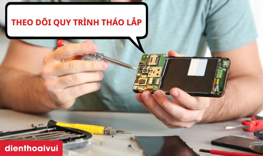 Một số lưu &yacute; khi thay vỏ m&aacute;y Samsung Galaxy A55