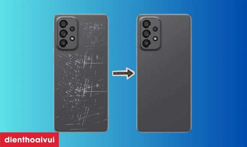 Cần lưu &yacute; g&igrave; khi thay vỏ m&aacute;y Samsung Galaxy A73?