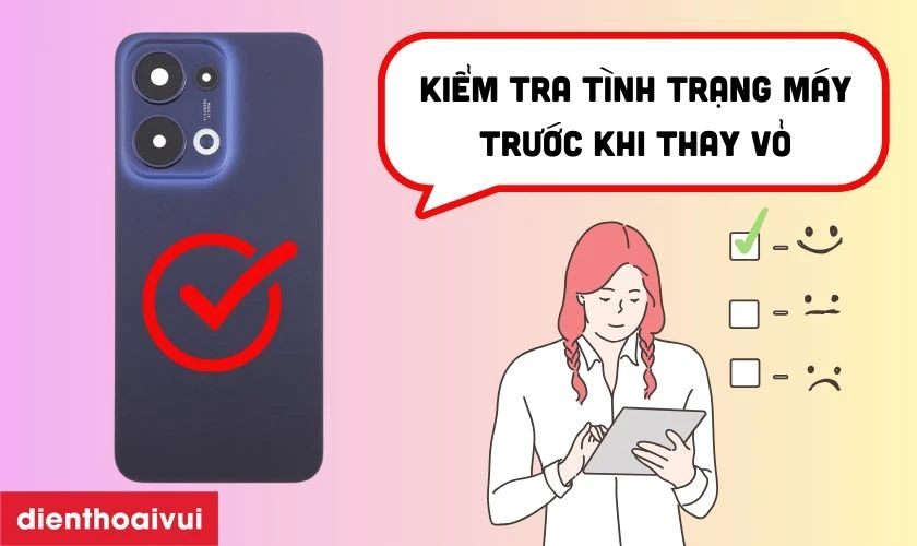 Một số lưu &yacute; khi thay vỏ Oppo Reno 13