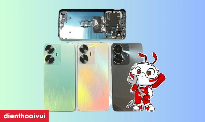 Thay vỏ Realme C55