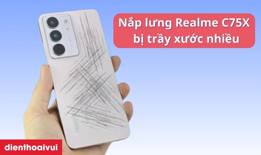 Khi n&agrave;o cần thay vỏ Realme C75X?