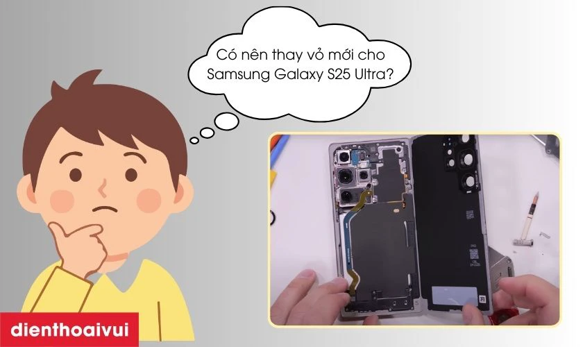 C&oacute; n&ecirc;n thay vỏ mới cho Samsung Galaxy S25 Ultra kh&ocirc;ng?