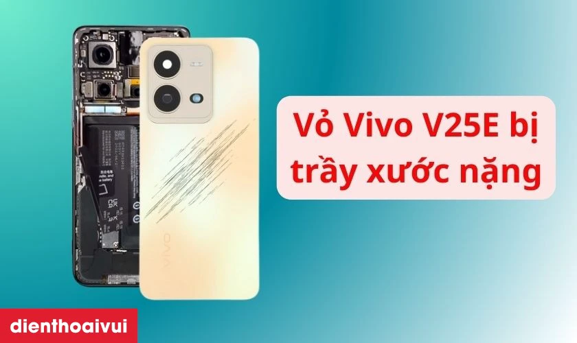 Khi n&agrave;o cần thay vỏ Vivo V25E?