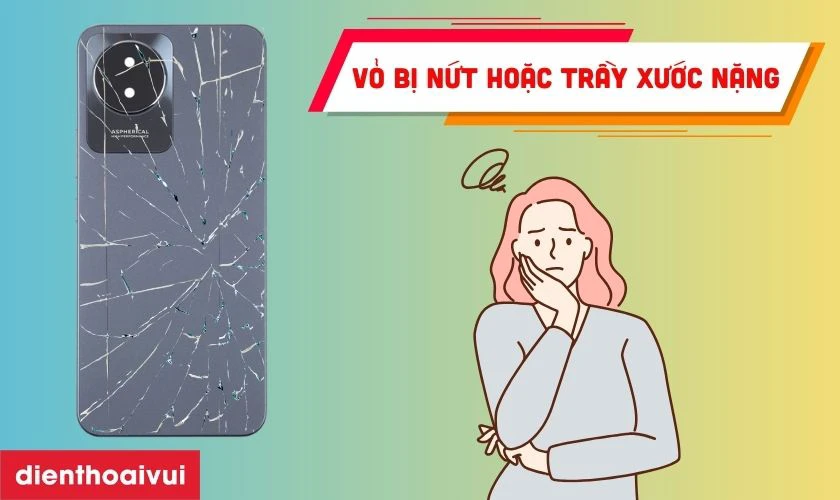 Trường hợp n&agrave;o cần thay vỏ Vivo Y02?