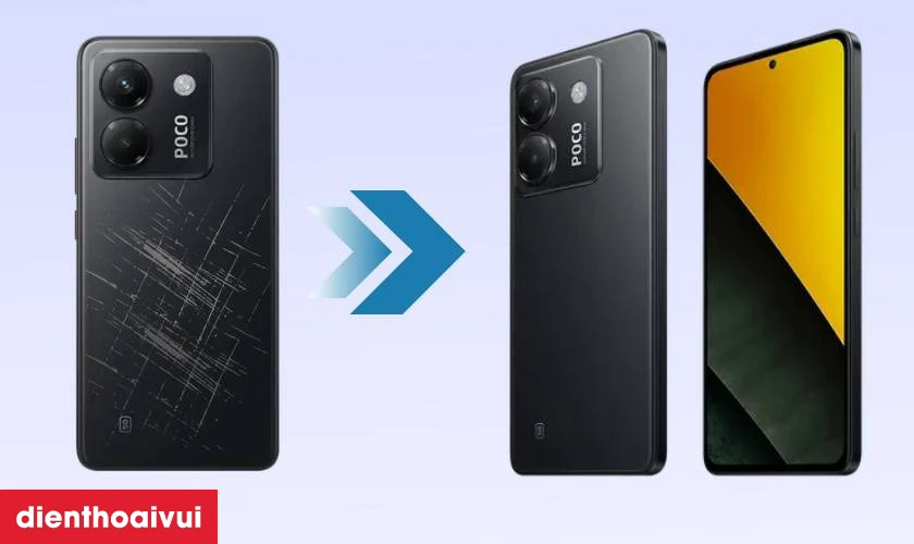 Thay vỏ Xiaomi Poco M7 Pro 5G