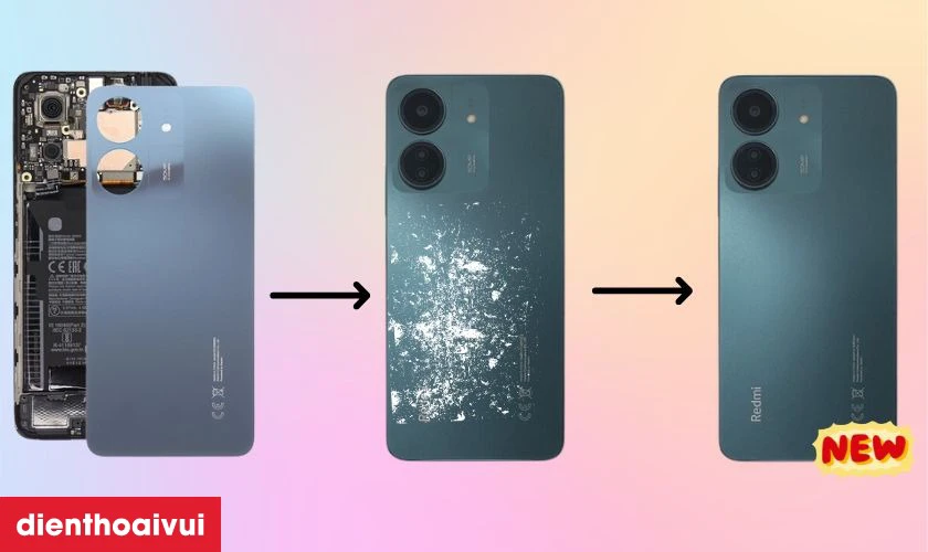 C&oacute; n&ecirc;n thay vỏ mới cho Xiaomi Redmi 13C