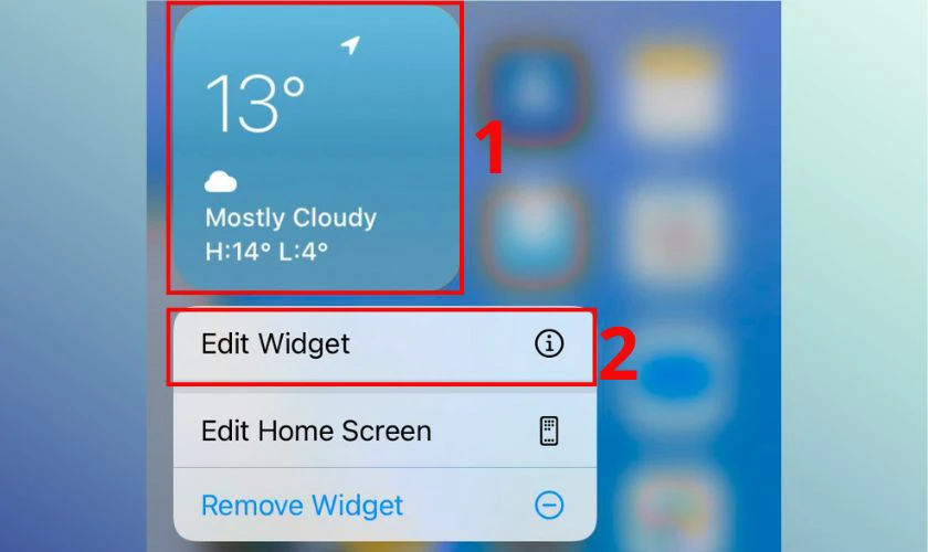 Cách chỉnh sửa Widget cho iPhone iOS 18.7 theo sở thích