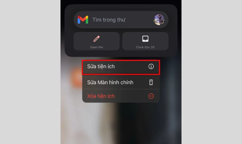 Cách tùy chỉnh Widget cho iPhone iOS 26