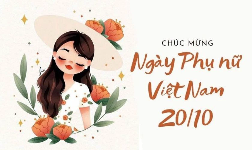 Mẫu thiệp 20/10 sáng tạo nhất đáng yêu