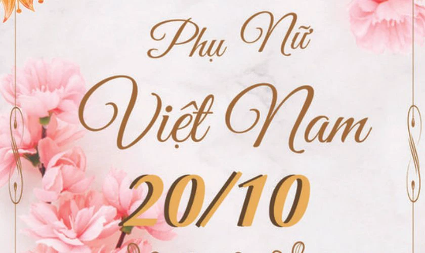 Mẫu thiệp Phụ nữ Việt Nam