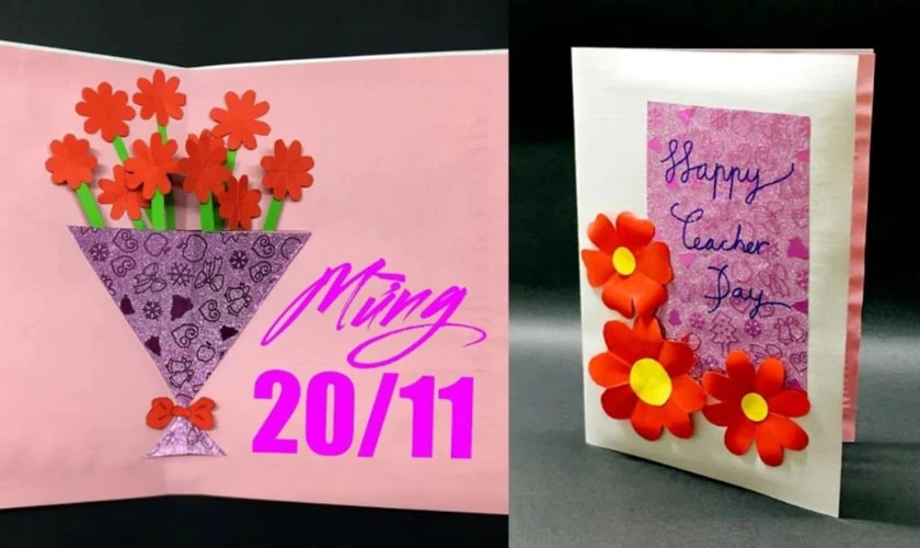 Thiệp 20/11 an toàn