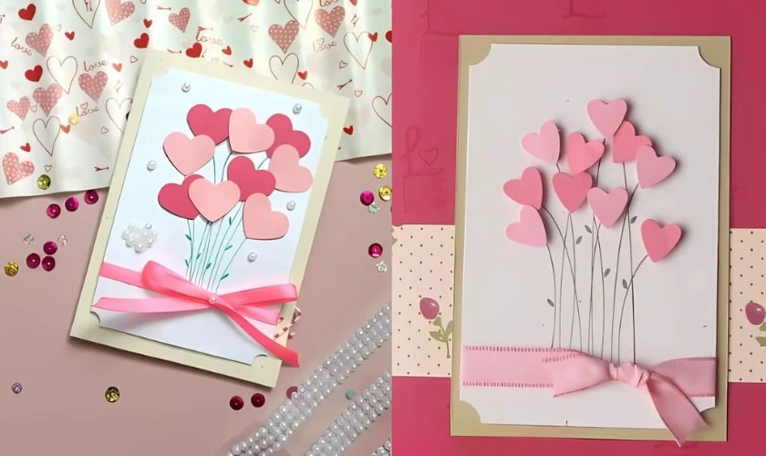 Mẫu trang trí thiệp 20/11 chủ đề bạn bè