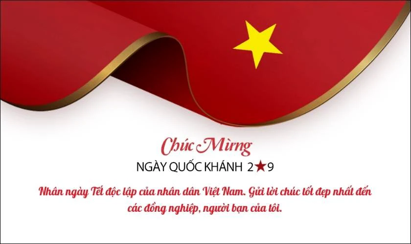 Thiệp chúc mừng 2/9 3D đẹp nhất, mới 2025