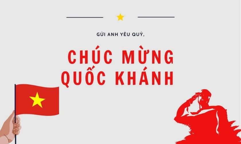Thiệp chúc mừng 2/9/2025 cho người yêu độc đáo, tuyệt vời nhất