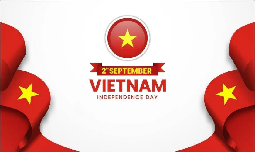 Thiệp mừng 2/9/2025 bằng tiếng Anh độc đáo