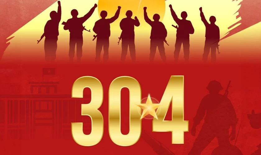 Thiệp mừng 30/4 1/5 cho bạn bè