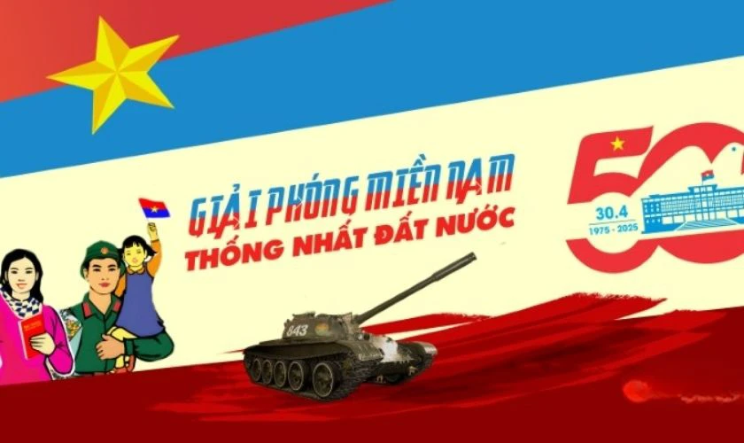 Thiệp 30/4 1/5 cho khách hàng, đối tác