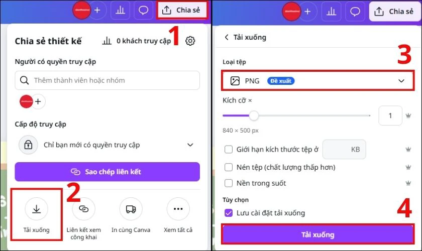 Tải, chia sẻ thiệp đến bạn bè, thầy cô