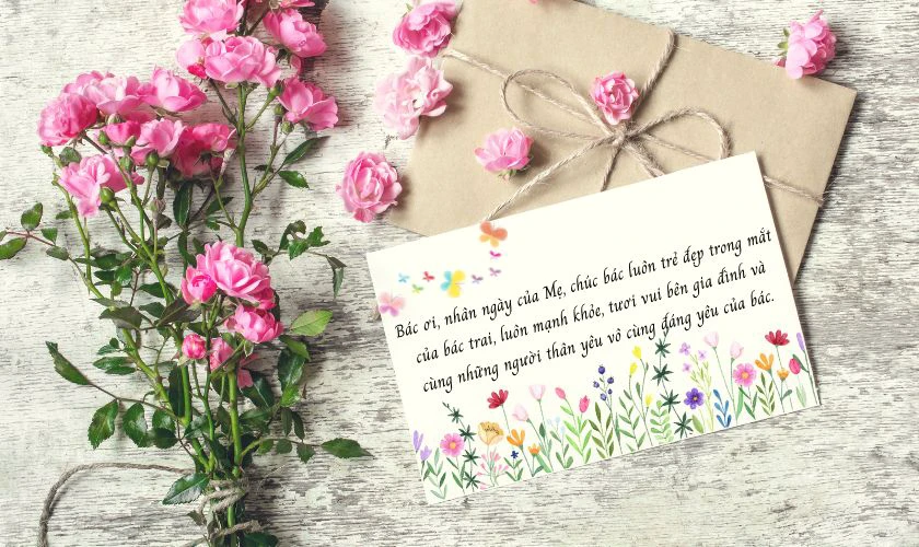 TMẫu thiệp chúc ngày của Mẹ cho mẹ người yêu