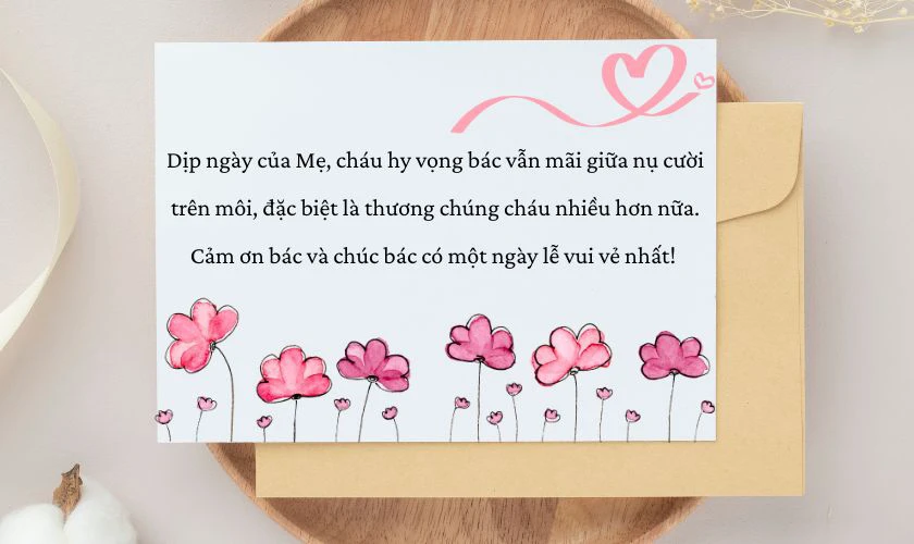 TMẫu thiệp mừng ngày của Mẹ cho mẹ người yêu