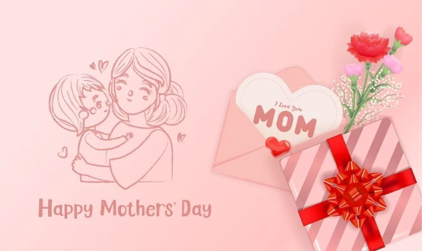 Mẫu thiệp chúc mừng ngày của mẹ bằng tiếng Anh đẹp