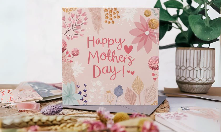 Lưu ý khi làm thiệp chúc mừng ngày của Mẹ