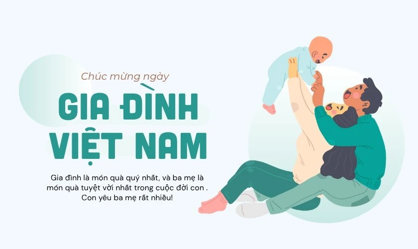 Gia đình là món quà quý giá nhất