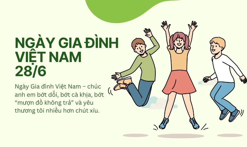 Thiệp chúc mừng tặng anh chị nhân dịp 28/6