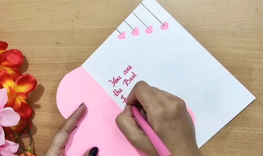 Viết lời chúc ý nghĩa bên trong