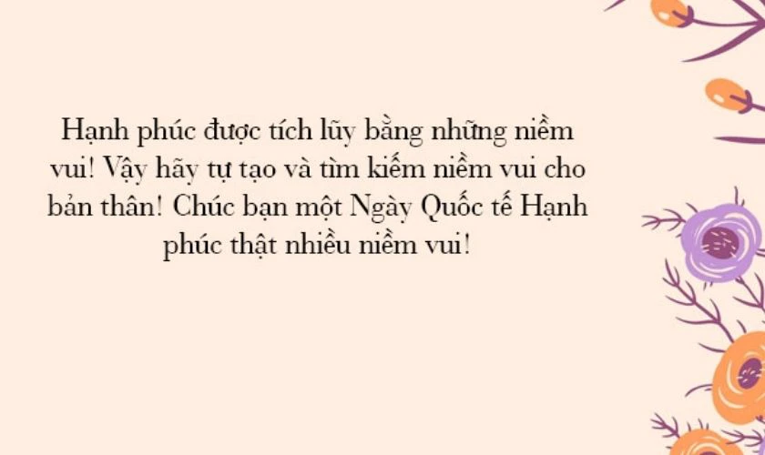 Thiệp ngày 20/3/2025 cho bạn bè