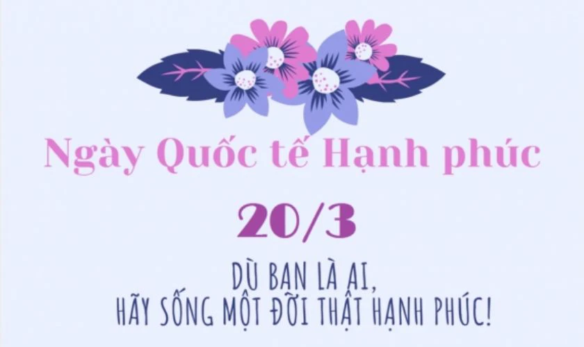 Thiệp ngày 20/3 cho bạn bè đẹp, ấn tượng