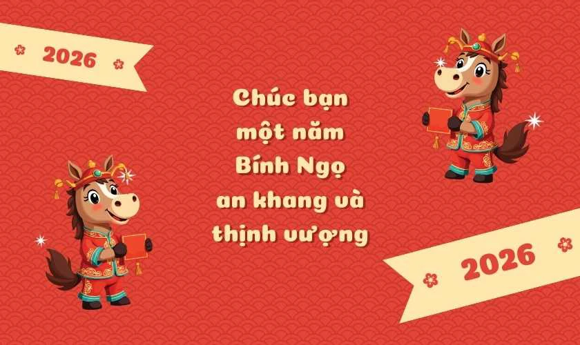 Thiệp chúc Tết dễ thương cho các bé