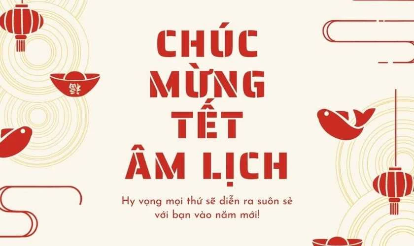 Mẫu thiệp chúc Tết 2026 cho bạn bè, đồng nghiệp