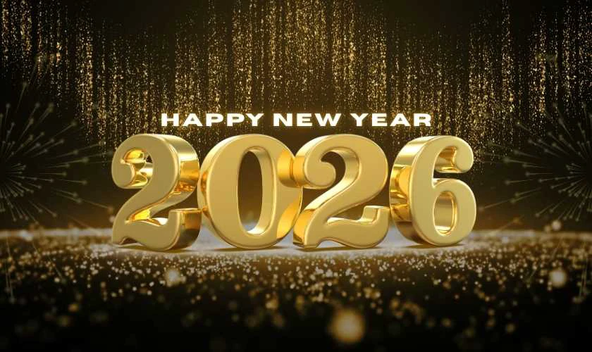 Hình Happy New Year đẹp và nét