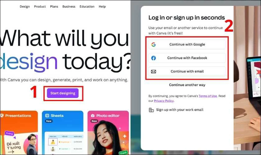 Cách làm thiệp chúc Tết 2026 bằng Canva đơn giản