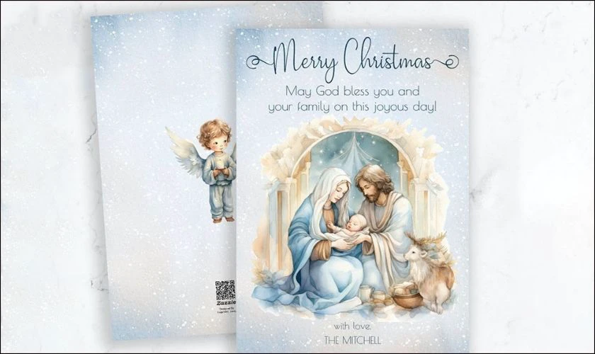 Thiệp Giáng Sinh Công giáo đẹp