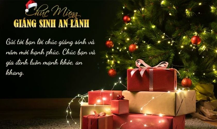 Thiệp chúc mừng ngày 25/12