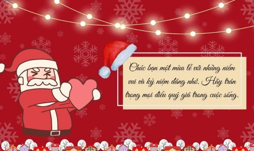 Lời chúc trong ngày Noel
