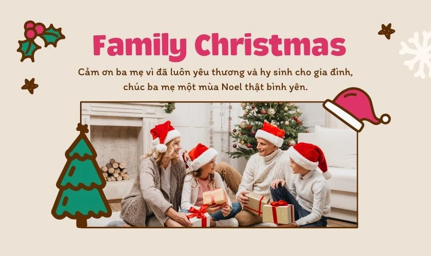 Lời chúc gửi tặng người thân trong gia đình