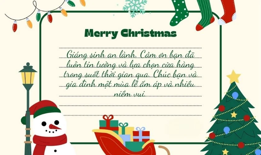 Lời chúc an lành gửi khách hàng