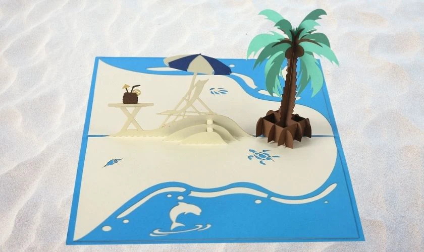 Thiệp Quốc tế Thiếu nhi 3D độc đáo