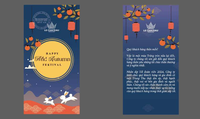 Mẫu thiệp tết Đoàn viên dành cho doanh nghiệp khách hàng