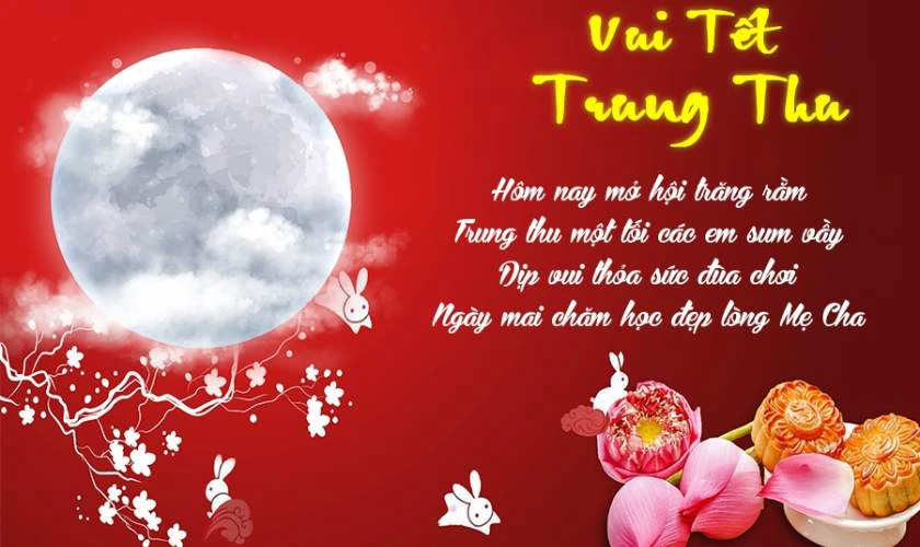 Thiệp Trung thu đẹp, ý nghĩa, đẹp, độc đáo nhất