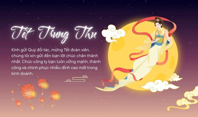 Thiệp chúc Trung thu đối tác, cấp trên đẹp 2025